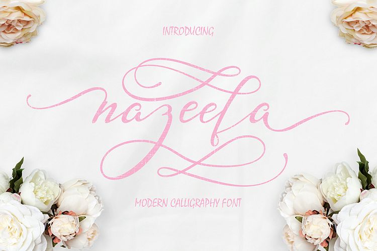 Nazeefa Script Font ( February Sale )