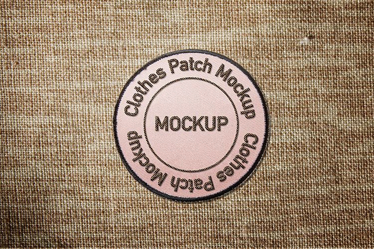 Download Clothes Patch Mockup