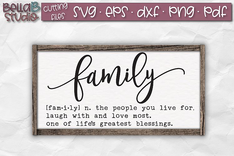 Download Family Definition SVG File, Family Sign SVG