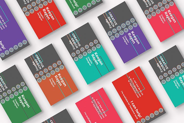Creative Design Agency Business Card