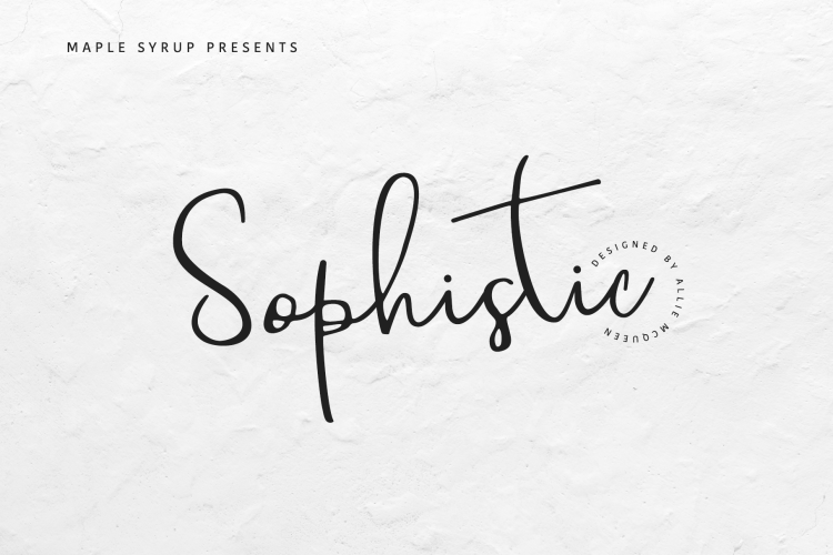 Sophistic script