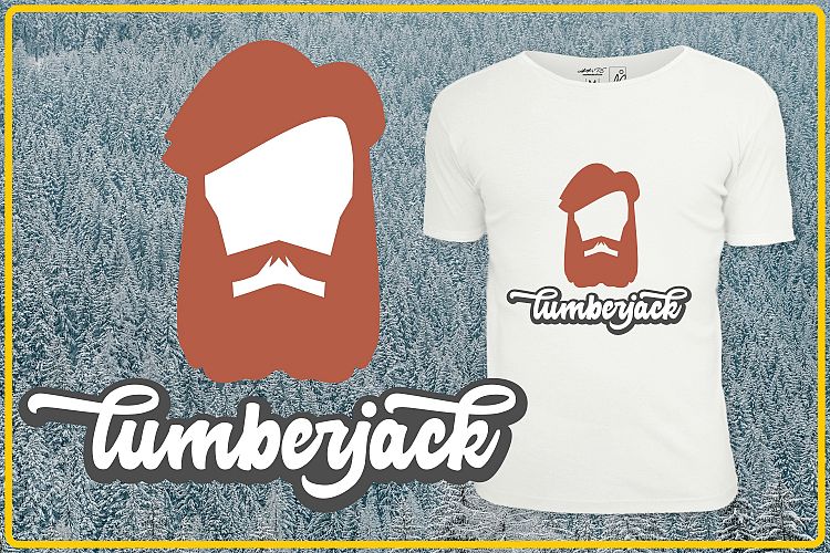 lumberjack svg, beard svg, lumberjack shirt, svg files