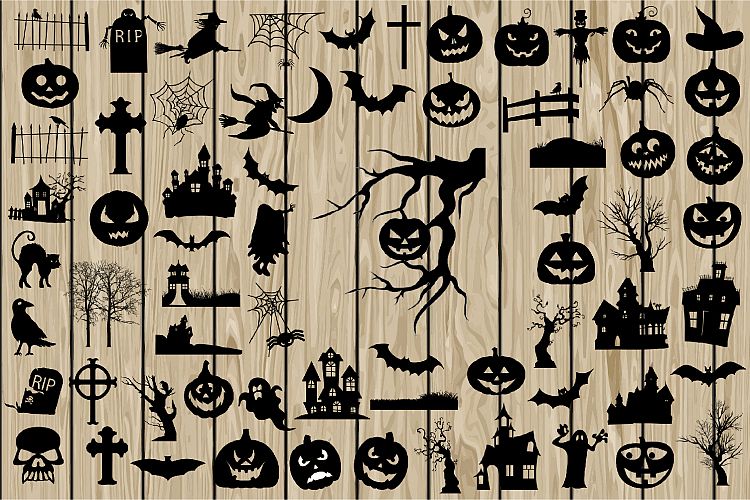 68 Halloween SVG, Halloween DXF, Halloween EPS, Halloween