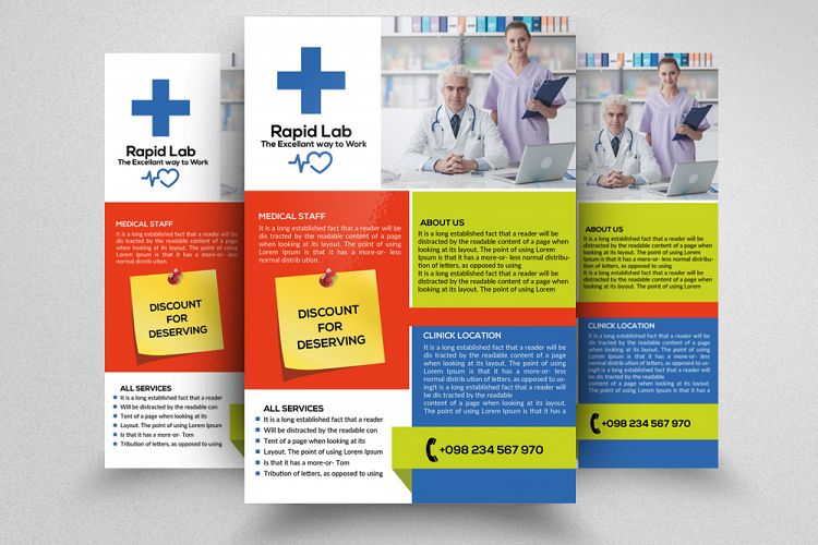 Medical Doctor Flyer Template