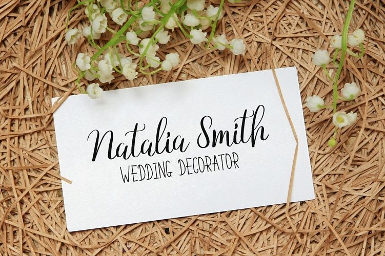 Business cards mockups. Stock photos