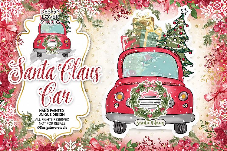 Santa Claus Car design