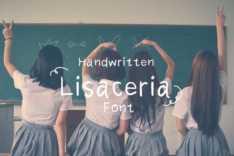 Lisa Ceria - Handwritten font