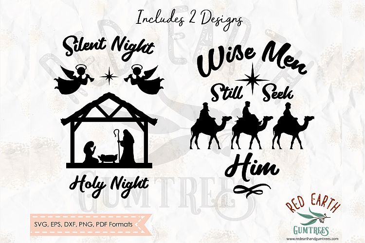 Christmas nativity, Wise men in SVG,DXF,PNG,EPS,PDF format