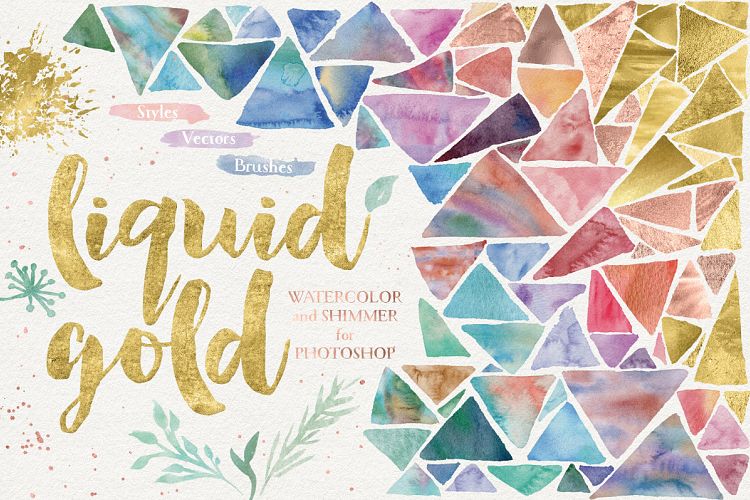 Liquid Gold for Photoshop