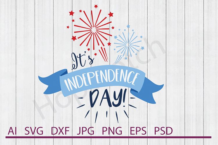 Fourth of July SVG, Patriotic SVG, Fireworks SVG, DXF File, Cuttable File example image 1