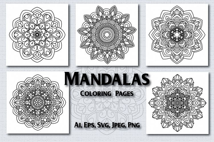 Mandalas Coloring Pages