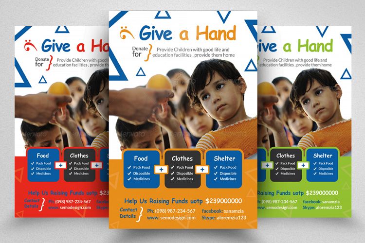 Charity   Donation Flyer