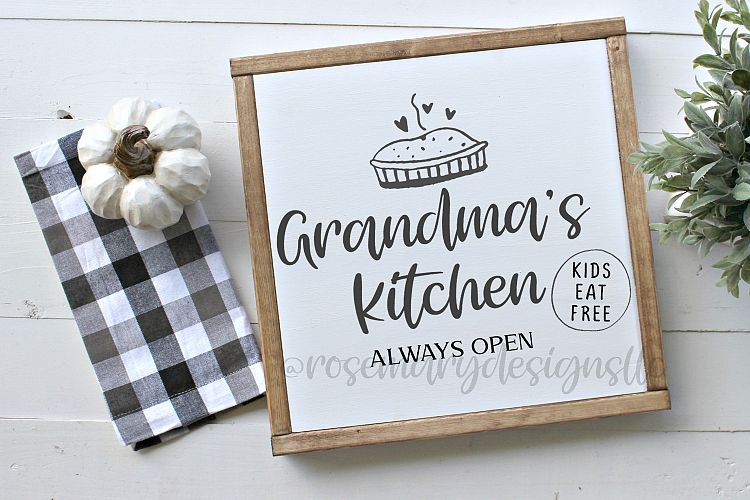 Grandmas Kitchen SVG
