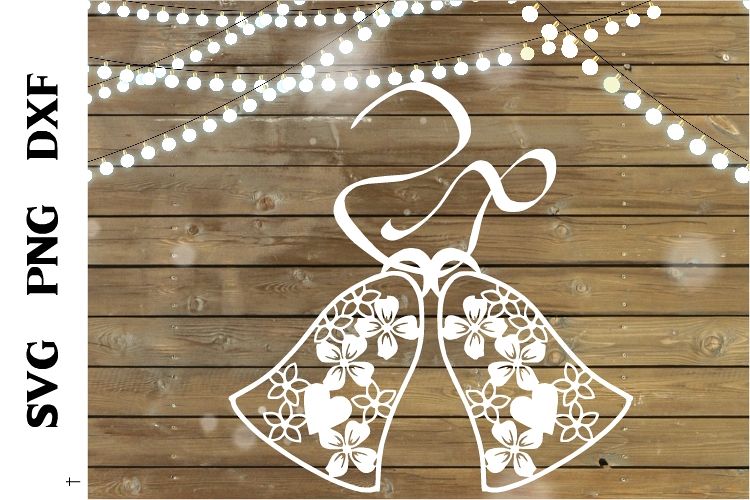 Floral Bells SVG Cut