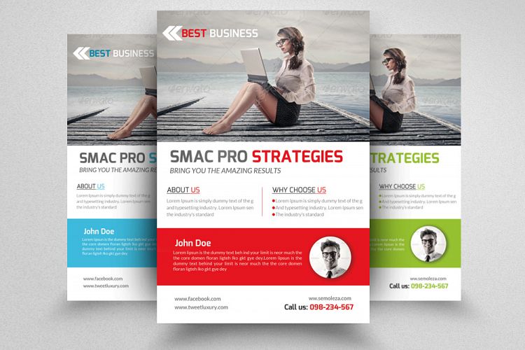 Finance Provider Firm Business Flyer