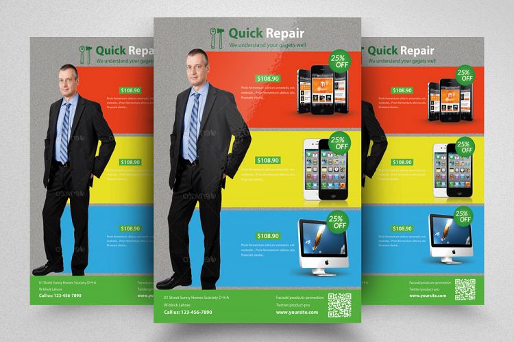 Technology Repair Flyer/Poster