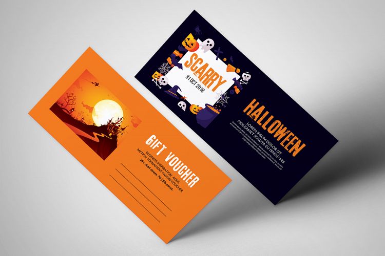 Halloween Scary Gift Voucher
