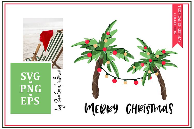 Tropical Christmas Collection SVG vol 13
