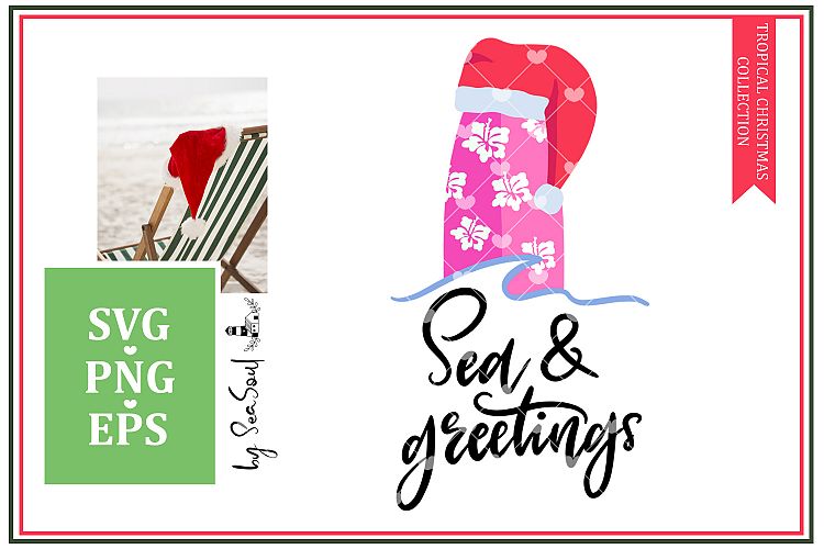 Tropical Christmas Collection SVG vol 3