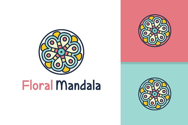 Floral Mandala Logo