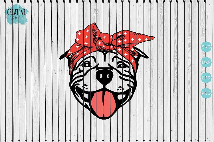 Bulldog With Bandana