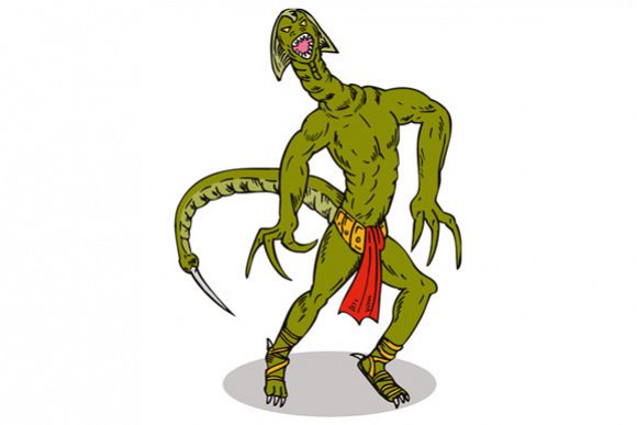 Monster Alien Tailfront example image 1