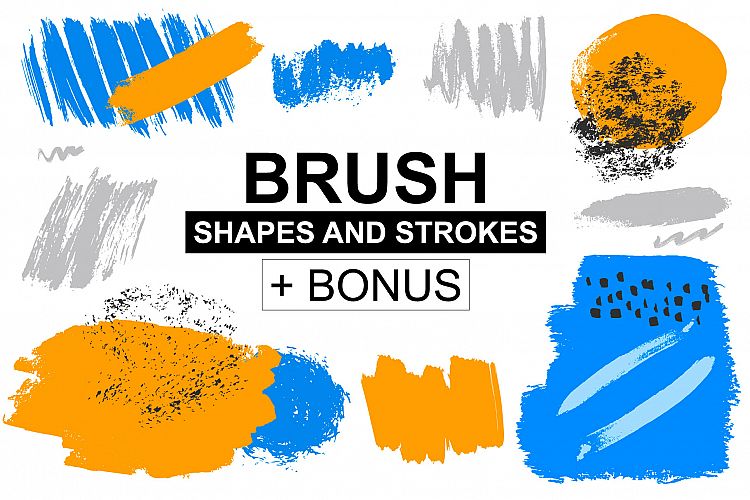 Brush shapes & strokes