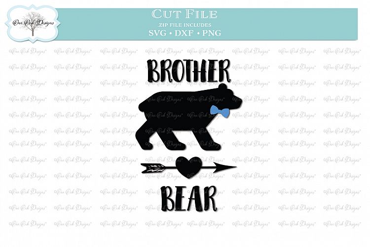 Brother Bear SVG DXF PNG