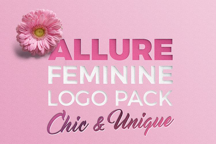 Allure Feminine logo pack