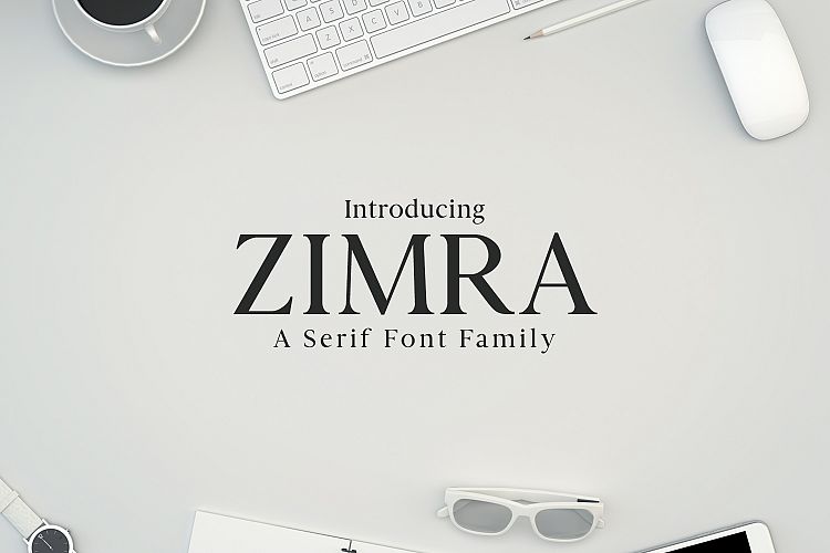 Zimra Serif Font Family