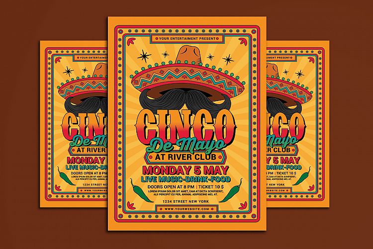 Cinco De Mayo Flyer