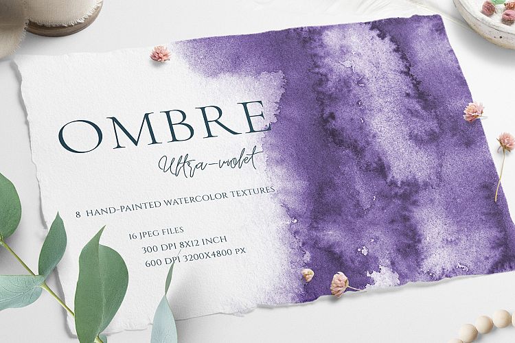 Ultra Violet Ombre Textures