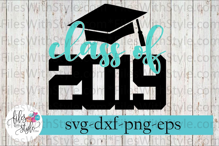 Download Class of 2019 Hat Senior Graduation Cap SVG Cutting Files