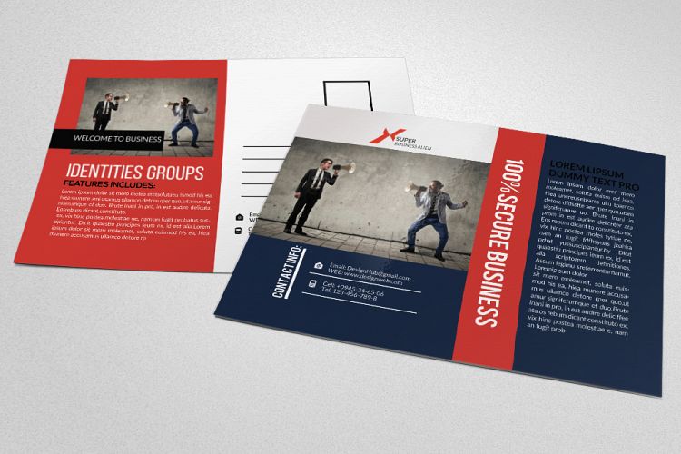 Business Marketing Postcard
