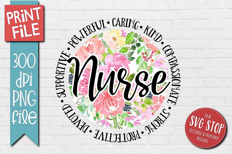 Free Sublimation download - Nurse Appreciation Quote Sublimation Design ...