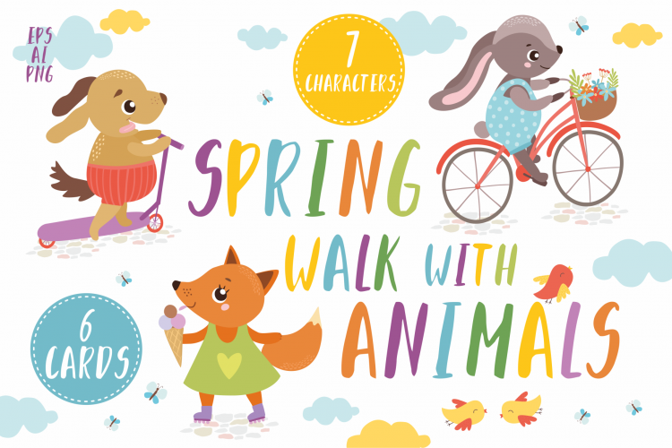 Animals and sport equipments