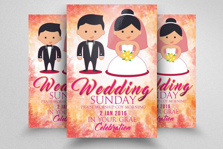 Wedding Invitation Flyer