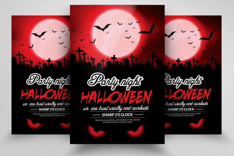 Halloween Night Flyer