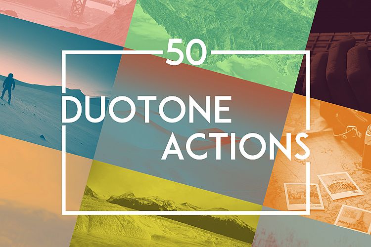 50 Duotone Actions