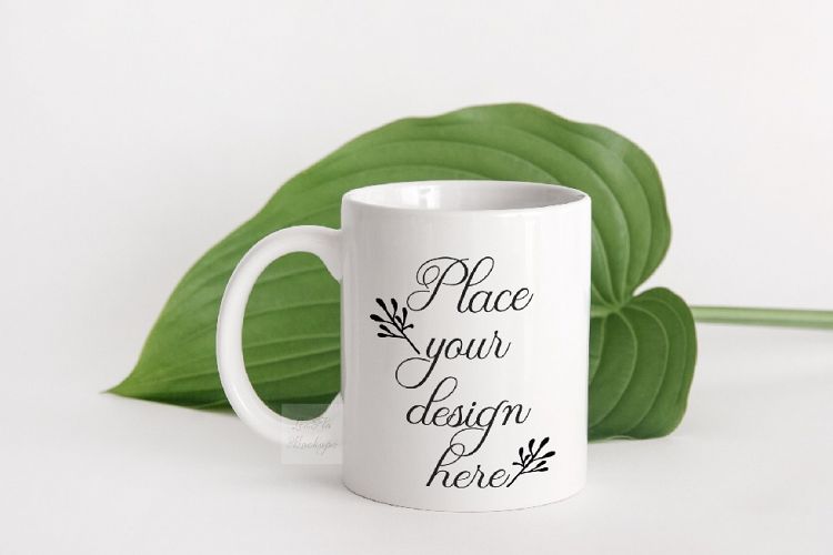 Coffee cup mockup modern template minimal neutral mock up