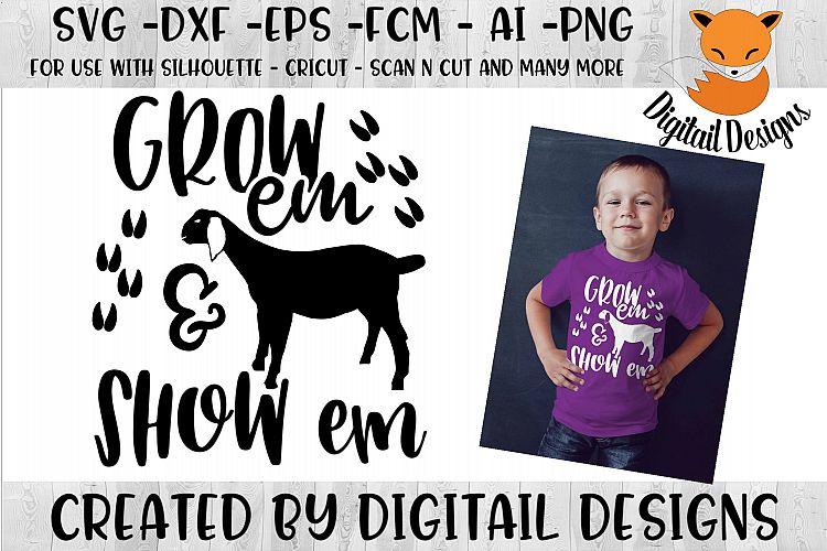 Goat Showing SVG - 4H - State Fair SVG
