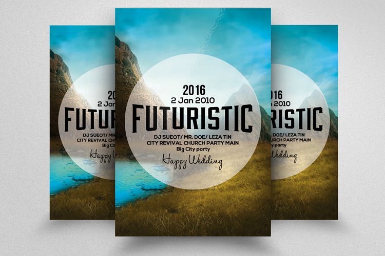 Futuristic Flyer Template