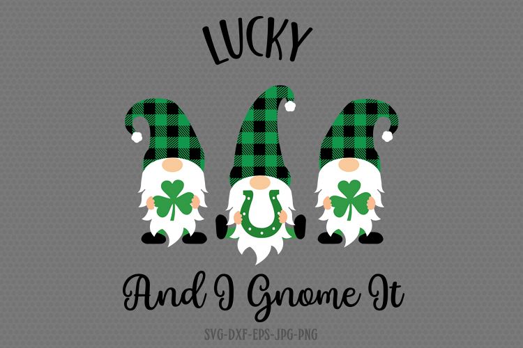 St Patrick's day gnomes svg. lucky and i gnome it svg