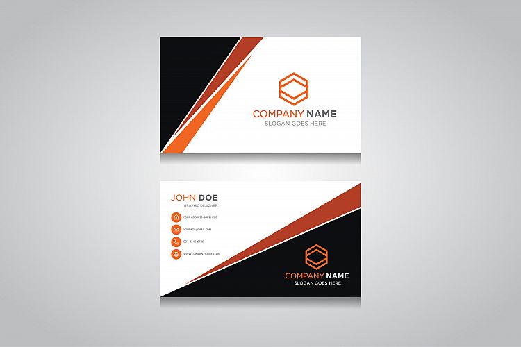 Business Card Template. creative business card