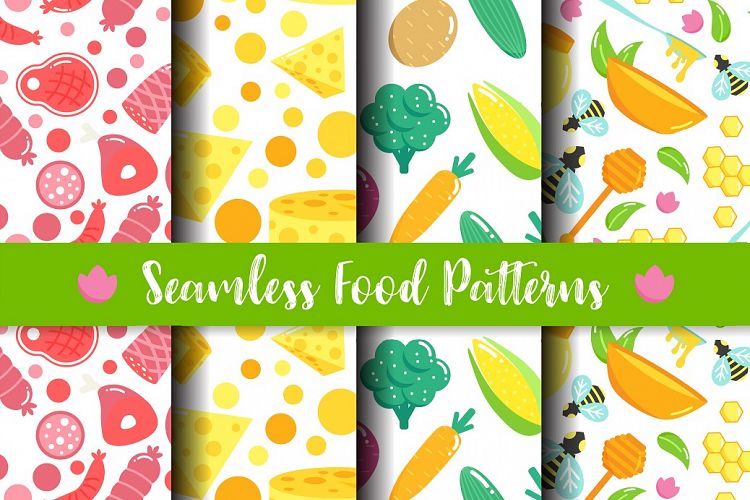 Seamless Food Patters