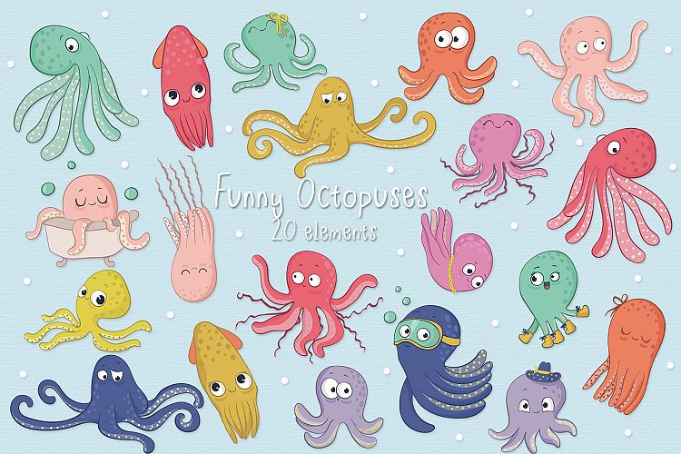 Octopus Clipart