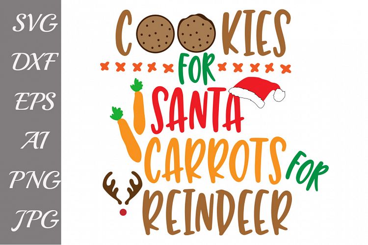 Cookies for Santa SVG
