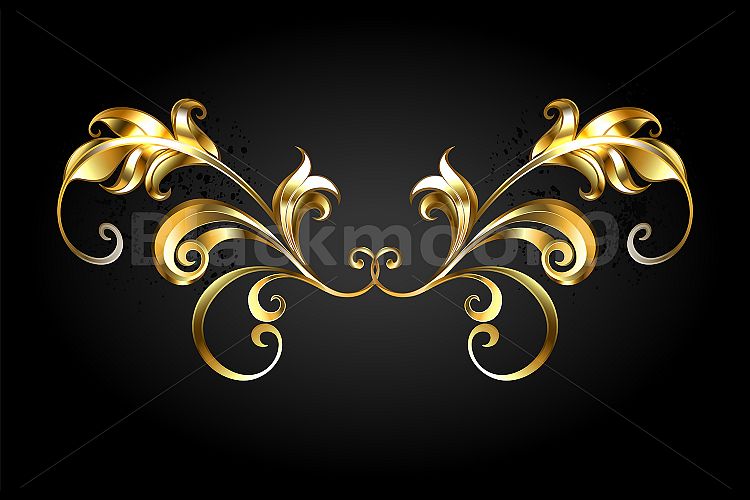 Golden Frame Scroll