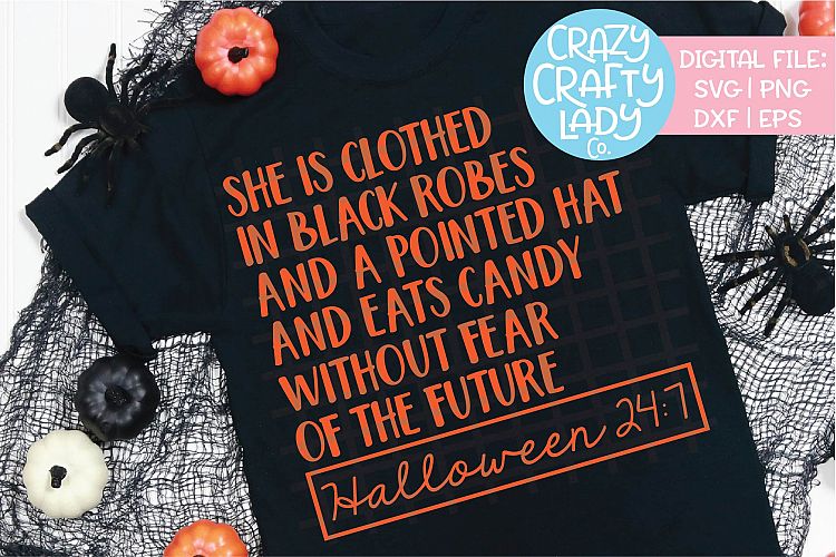 Halloween 24 7 SVG DXF EPS PNG Cut File