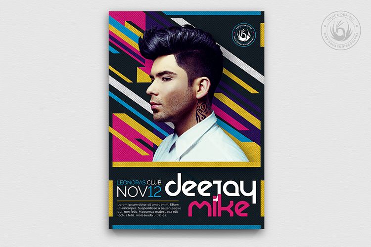 DJ Guest Flyer Template V5
